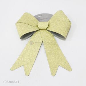 Hot style gold Christmas bow decoration Christmas ornaments