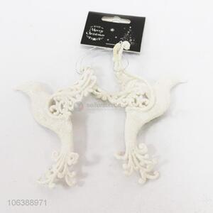 Best Sale 2PC Bird Shape Christmas Decoration Ornaments