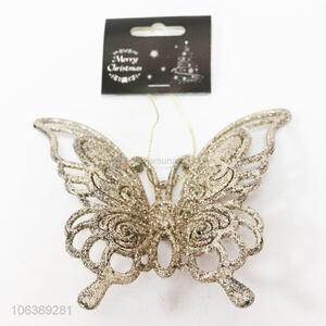 Unique design butterfly shape Christmas decoration