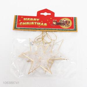 Best Sale 3PC Star Shaped Christmas Ornaments for Decorations