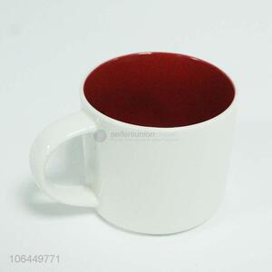 Promotional good quality blank ceramic mug ceramic cup