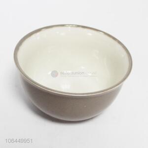 Factory supply home supplies round ceramic bowl