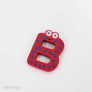 Factory custom cartoon alphabets souvenirs fridge magnet