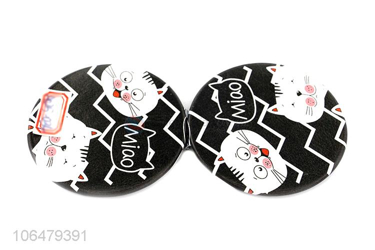 Popular Fashion Printing Round Makeup Mirror