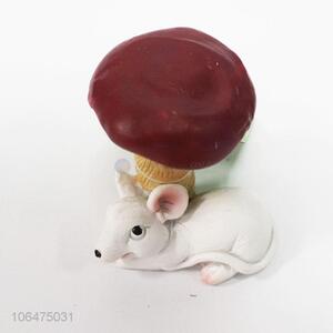 Wholesale home decoration mouse shaped resin ornaments