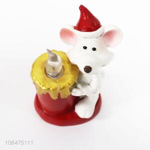 Wholesale cute mouse shaped resin money box for home deocration