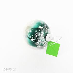 Wholesale Christmas ornament balls snow glass balls