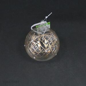 New style Xmas ornaments painted glass Christmas balls