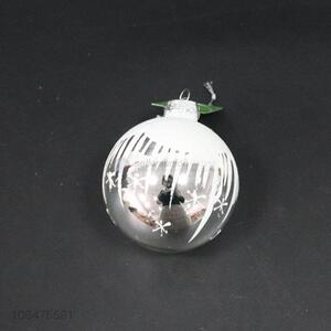 Reasonable price Xmas ornaments painted glass Christmas balls