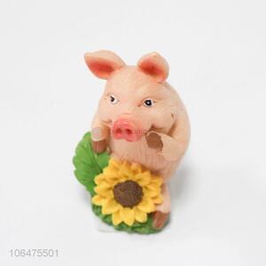 Custom Pig Shape Resin Crafts Fashion Decoration