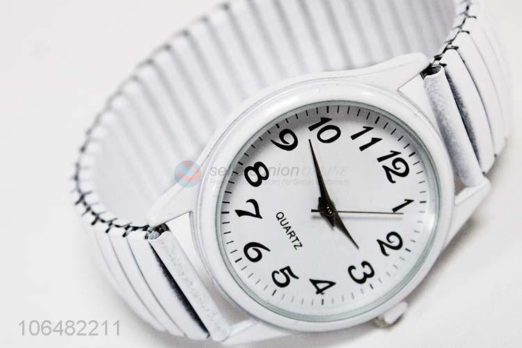 New arrival men white-painted 36mm iron wrist watch