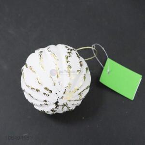 Low price hand painted glass Christmas ball ornament