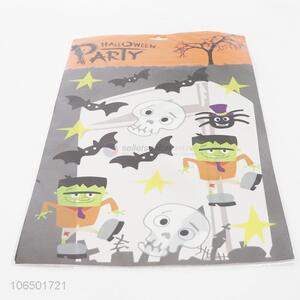 Factory sell window decorative happy halloween sticker