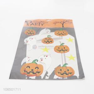 Wholesale price removable halloween stickers pumpkin sticker