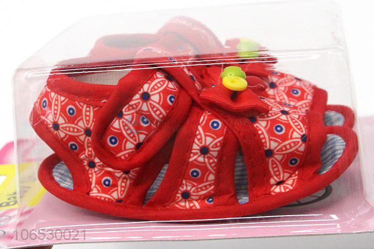 Factory Sales Baby Sandals Baby Comfortable Soft Toddler Shoes
