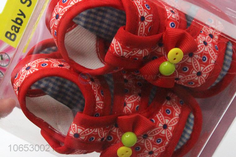 Factory Sales Baby Sandals Baby Comfortable Soft Toddler Shoes