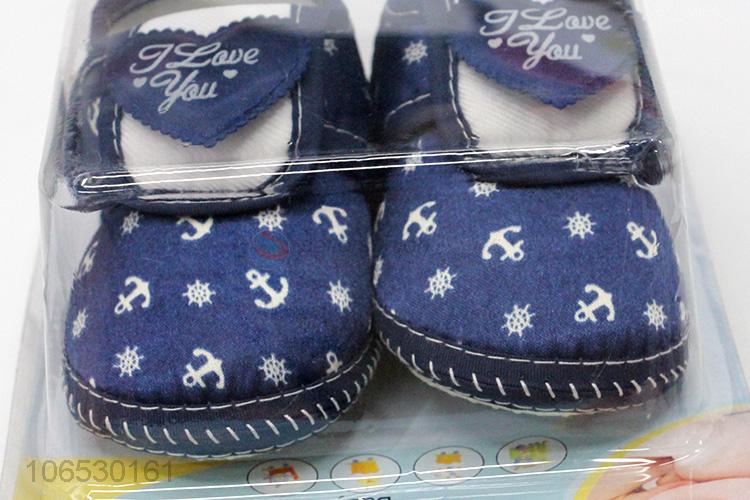 Hot Sale Cheap Soft Sole Breathable Newborn Baby Shoes