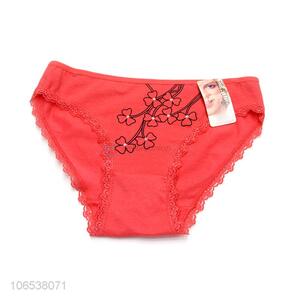 Best Quality Ladies Lace Underpants Ladies Cotton Underwear