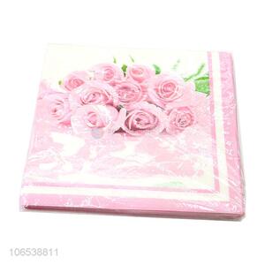 Good quality custom printed dinner paper napkins for hotel