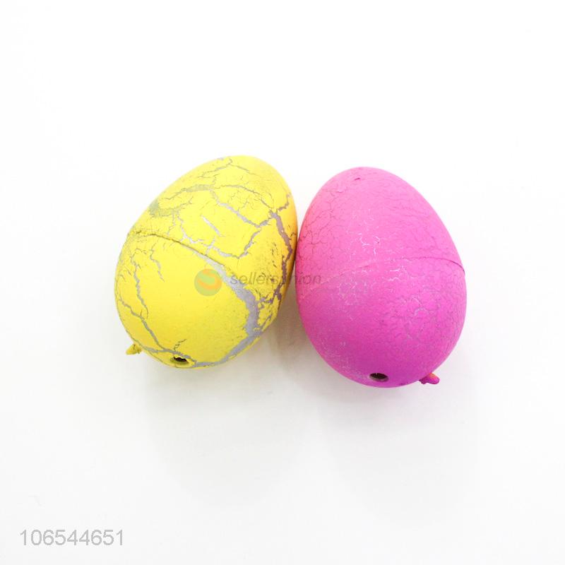 Wholesale Colorful Magic Dinosaur Egg Plastic Toy