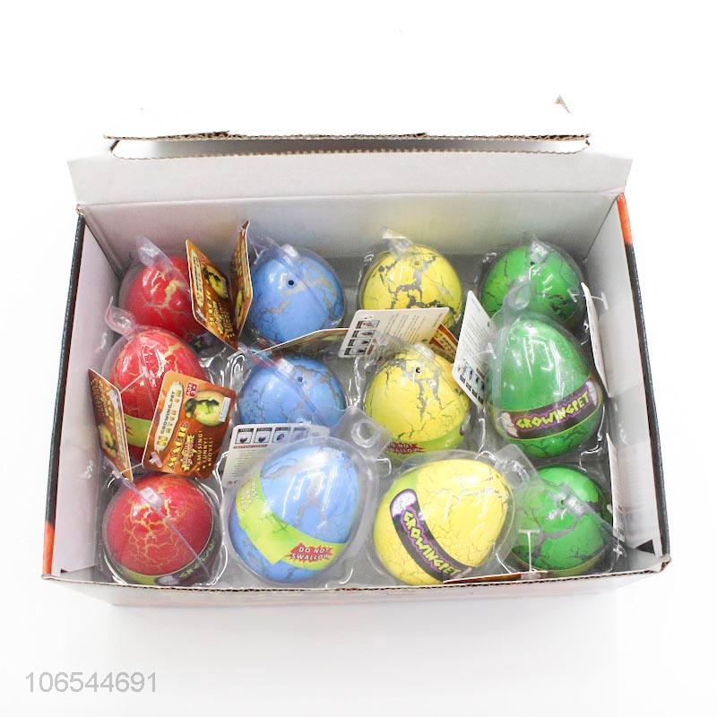 Best Selling 12 Pieces Dinosaur Egg Toy Set