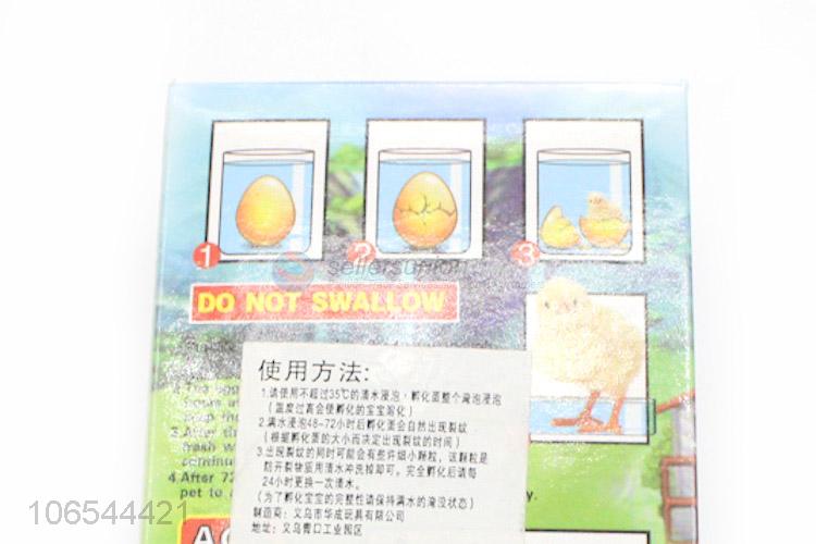 Cute Design Magic Hatching Growing Chicken Egg Toy