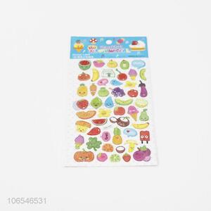 Top Quality Fruit Shaped Diy Colorful Cartoon Stickers