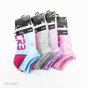 Fashion Terry Foot Colorful Socks For Women