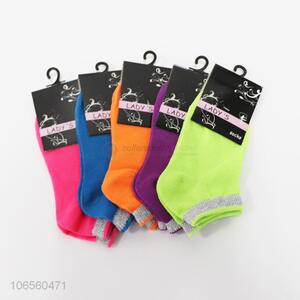 Hot Sale Colorful Lady's Socks Soft Socks