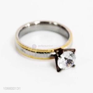 Wholesale price women imitation diamond finger ring