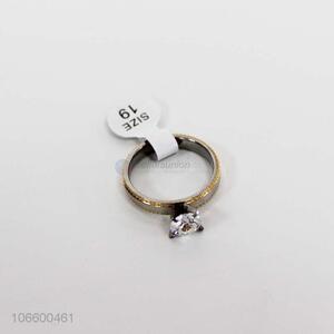 Excellent quality solitaire style diamond alloy rings for women