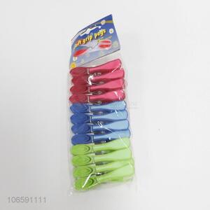 Good Quality Colorful Soft Grip Pegs Plastic Clothespins