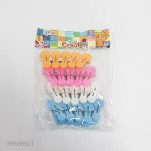 New Arrival 20 Pieces Clothes Pegs Plastic Clothespins