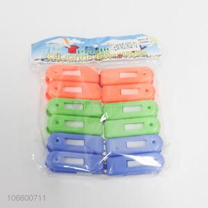 Fashion Style 12 Pieces Plastic Clothespin