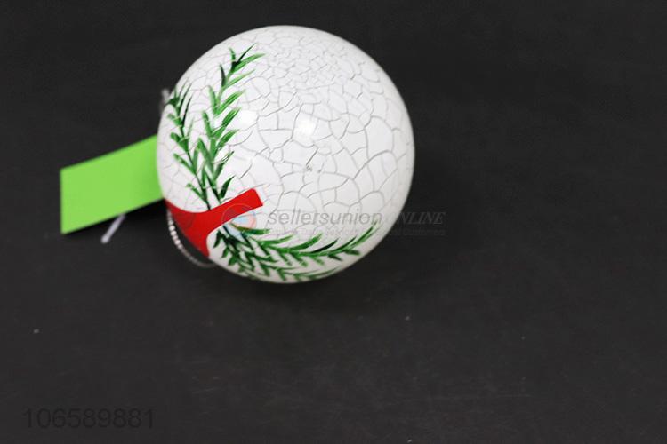 Top manufacturer Xmas decoration delicate glass ball bauble