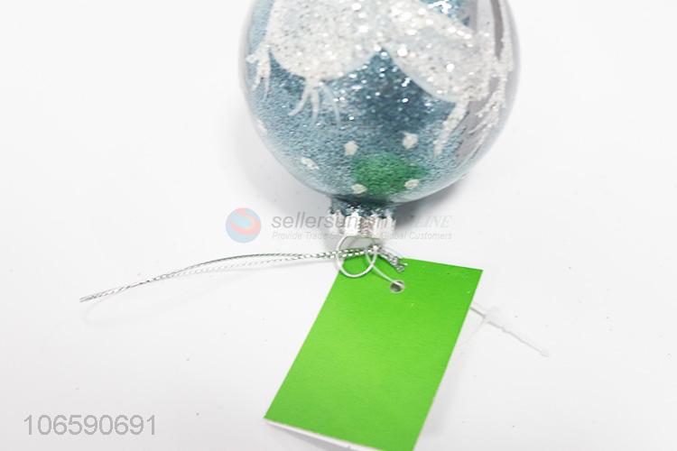 Top supplier Xmas decoration delicate glass ball bauble