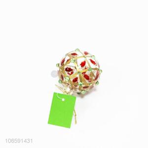 Competitive price festival decoration Xmas hanging glass balls