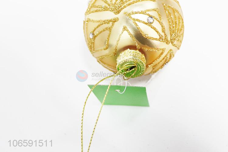 Best selling Christmas decoration supplies glass ball
