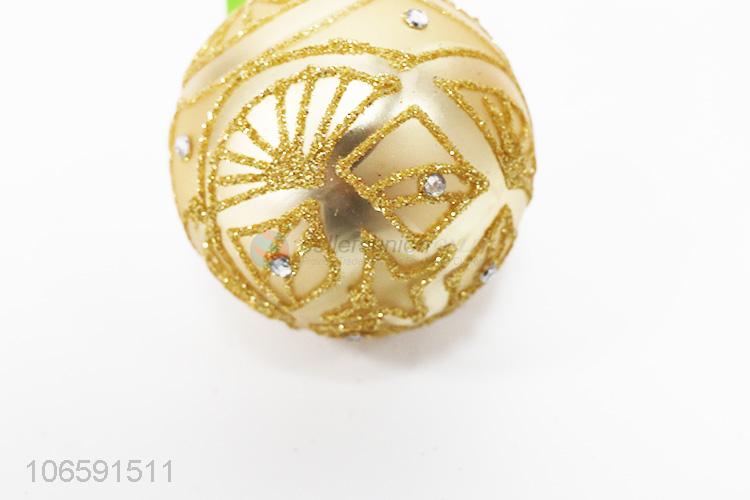 Best selling Christmas decoration supplies glass ball