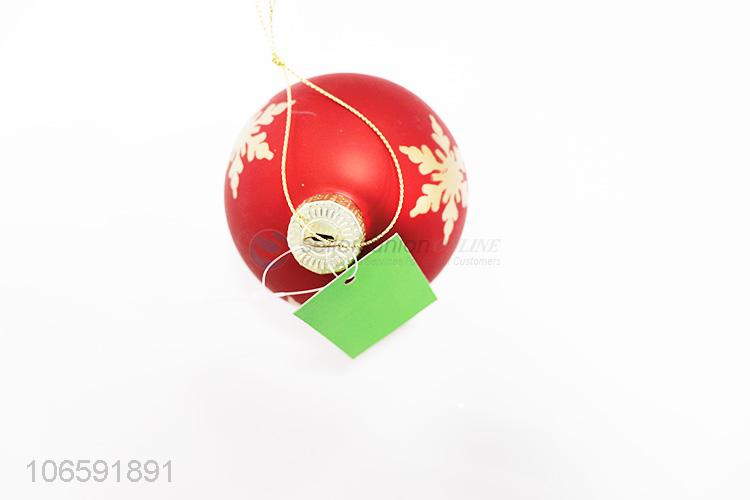 Good quality festival decoration Xmas hanging glass balls