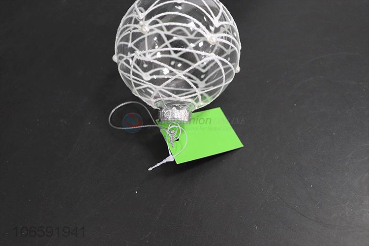 OEM factory Christmas tree hanging bauble glass ball