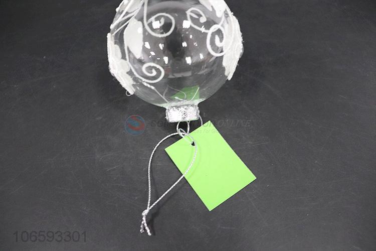 Latest style Christmas tree hanging bauble glass ball