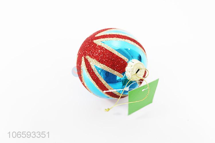 Dependable factory decorative Christmas glass ball pendant