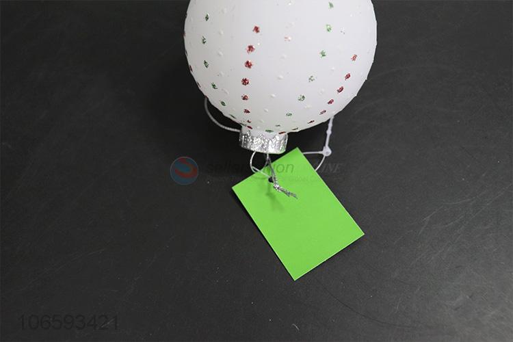 Suitable price Christmas tree hanging bauble glass ball