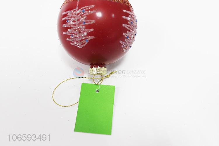 Attractive design Christmas decoration supplies glass ball