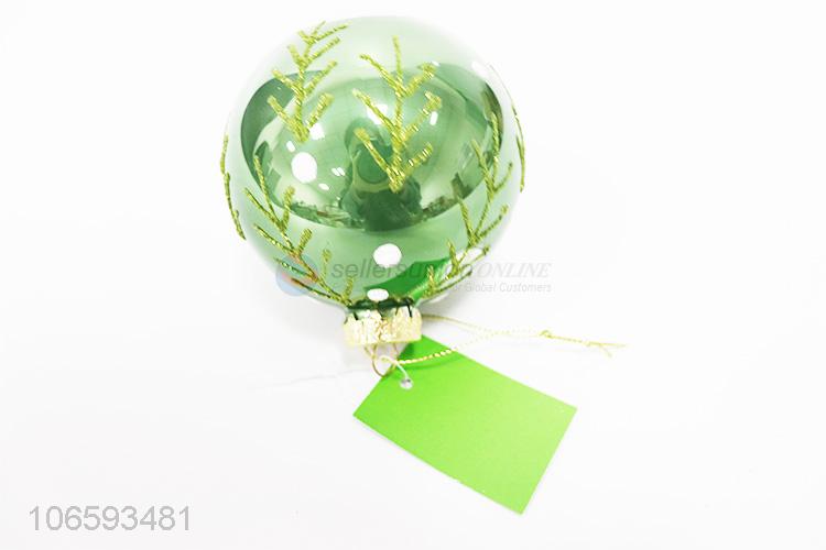 Factory directly supply festival decoration Xmas hanging glass balls