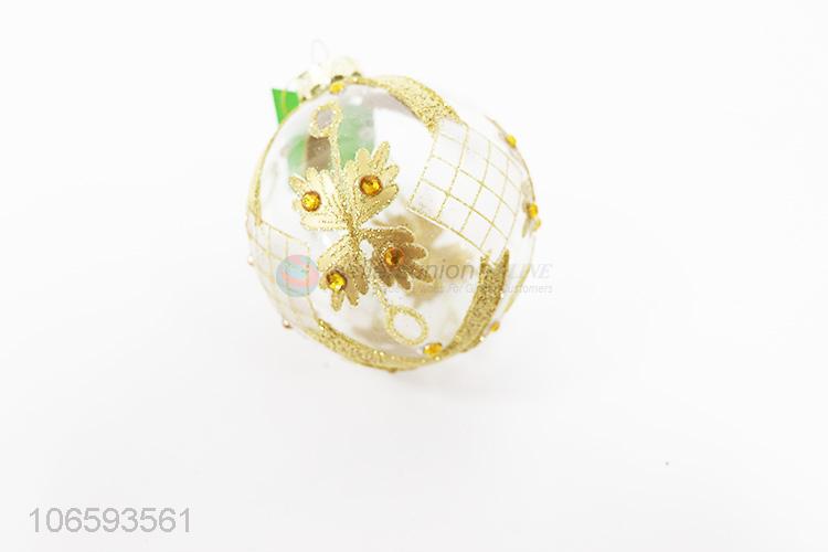 Superior factory decorative Christmas glass ball ornament