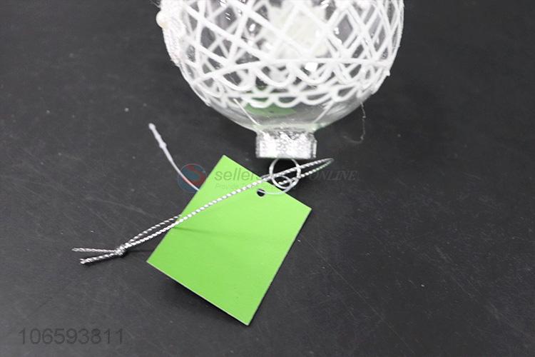 Professional supplier decorative Christmas glass ball ornament