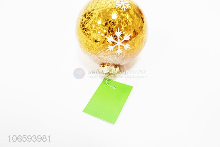 Good price Christmas hanging ball glass ball