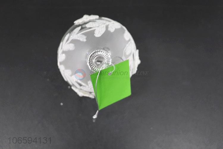Competitive price Christmas tree ornaments glass ball